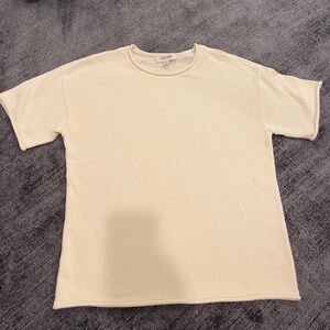 Haven yellow sweater xs new